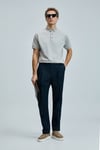 Lufian Pamuklu Comfort Fit Düğmeli Erkek Polo Yaka T Shirt 111040228 BEJ