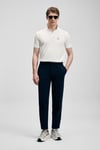 Lufian Pamuklu Regular Fit Logolu Düğmeli Erkek Polo Yaka T Shirt 111040233 KIRIK BEYAZ