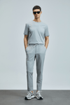 Lufian Slim Fit Normal Bel Düz Paça Chino Erkek Pantolon 111190348 TAŞ