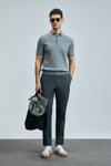 Lufian Slim Fit Normal Bel Düz Paça Chino Erkek Pantolon 111190348 YEŞİL