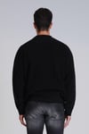 Lufian Viler Baskılı Pamuklu Regular Fit Bisiklet Yaka Erkek Sweat 112030148 SİYAH