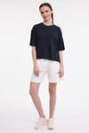 Lumberjack Boxy Fit Bisiklet Yaka Bayan T Shirt 11CK612 5FX SİYAH