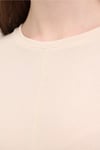Lumberjack Boxy Fit Bisiklet Yaka Kadın T Shirt 11CK612 5FX BEJ