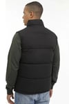 Lumberjack Kapitoneli Regular Fit Dik Yaka Erkek Yelek 4W4CT646 4PR SİYAH