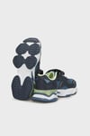 Lumberjack Logolu Cırtlı Kalın Taban Sneaker Erkek Çocuk Ayakkabı MADAX JR 5FX LACİVERT