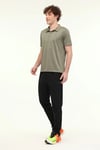 Lumberjack Logolu Regular Fit Düğmeli Erkek Polo Yaka T Shirt CT461 5FX HAKİ