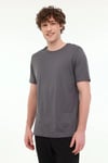 Lumberjack Regular Fit Bisiklet Yaka Basic Erkek T Shirt CT110 5FX ANTRASİT