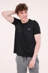 Lumberjack Regular Fit Bisiklet Yaka Logolu Erkek T Shirt 11ELG1010 5FX SİYAH