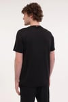 Lumberjack Regular Fit Bisiklet Yaka Logolu Erkek T Shirt 11ITL1019 5FX SİYAH