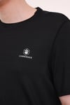Lumberjack Regular Fit Bisiklet Yaka Logolu Erkek T Shirt 11ELG1010 5FX SİYAH
