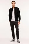 Lumberjack Regular Fit Dik Yaka Fermuarlı Erkek Polar 7SN165 5PR SİYAH