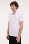 Lumberjack Regular Fit Düğmeli Erkek Polo Yaka T Shirt 12ITL401 5FX BEYAZ