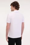 Lumberjack Regular Fit Düğmeli Erkek Polo Yaka T Shirt 12ITL401 5FX BEYAZ