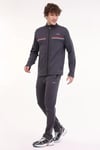 Lumberjack Regular Fit Normal Bel Düz Paça Logolu Erkek Eşofman Altı 22ITL417 5FX ANTRASİT