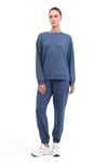 Lumberjack Regular Fit Normal Bel Kadın Eşofman Altı 5WCT695 5PR İNDİGO