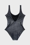 Lunaxa Black Uv Korumalı Parlak Kadın Mayo SM2644000005 SİYAH