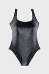 Lunaxa Black Uv Korumalı Parlak Kadın Mayo SM2644000005 SİYAH