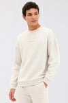 M Essential Crewneck Pamuklu Regular Fit Bisiklet Yaka Erkek Sweat S2610015 1457 GRİ