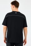 M Graphic Tee Reflect Logolu Oversize Pamuklu Bisiklet Yaka Erkek T Shirt S2310943817 SİYAH