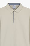 M Long Sleeve Waffle Logolu Regular Fit Erkek Polo Yaka Sweat S26201481559 BEJ
