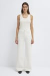 Malibu Wide Leg Yüksek Bel Geniş Paça Jeans Kadın Kot Pantolon 1010152-A3059 EKRU