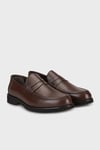 Marcomen Hakiki Deri Loafer Erkek Ayakkabı 15222401K1 KAHVE
