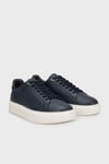 Marcomen Hakiki Deri Sneaker Erkek Ayakkabı 15218639L2 LACİVERT