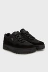 Marcomen Logolu Süet Sneaker Erkek Ayakkabı 15222492S2 SİYAH