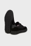 Marcomen Logolu Süet Sneaker Erkek Ayakkabı 15222492S2 SİYAH