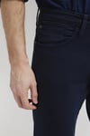 Marcus Pamuklu Normal Bel Daralan Paça Jeans Erkek Kot Pantolon 0035190674 KOYU LACIVERT