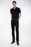 Marcus Pamuklu Normal Bel Slim Straight Daralan Paça Jeans Erkek Kot Pantolon 0035133304 SİYAH