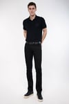 Marcus Pamuklu Normal Bel Slim Straight Daralan Paça Jeans Erkek Kot Pantolon 0035133304 SİYAH