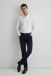 Marcus Pamuklu Slim Straight Fit Daralan Paça Jeans Erkek Kot Pantolon 0035187841 LACİVERT