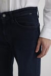 Marcus Pamuklu Slim Straight Fit Daralan Paça Jeans Erkek Kot Pantolon 0035187841 LACİVERT