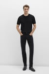 Marcus Pamuklu Slim Straight Fit Normal Bel Jeans Erkek Kot Pantolon 0035190822 SİYAH