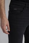 Marcus Slim Straight Normal Bel Daralan Paça Jeans Erkek Kot Pantolon 0035187861 SİYAH