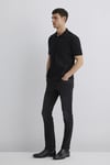 Marcus Slim Straight Normal Bel Daralan Paça Jeans Erkek Kot Pantolon 0035187861 SİYAH