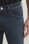 Marcus Slim Straight Normal Bel Daralan Paça Jeans Erkek Kot Pantolon 0035189351 LACİVERT