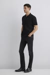 Marcus Slim Straight Normal Bel Daralan Paça Jeans Erkek Kot Pantolon 0035187861 SİYAH