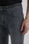 Marcus Streç Pamuklu Slim Straight Normal Bel Daralan Paça Jeans Erkek Kot Pantolon 0035189345 GRİ