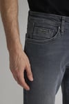 Marcus Streç Pamuklu Slim Straight Normal Bel Daralan Paça Jeans Erkek Kot Pantolon 0035189345 GRİ