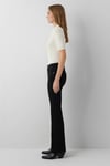 Maria Pamuklu Flare Bootcut Fit Normal Bel Jeans Kadın Kot Pantolon 101225-A3822 SİYAH
