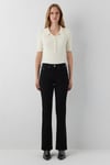 Maria Pamuklu Flare Bootcut Fit Normal Bel Jeans Kadın Kot Pantolon 101225-A3822 SİYAH