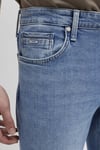 Martın Pamuklu Normal Bel Düz Paça Jeans Erkek Kot Pantolon 00378A1729 AÇIK MAVİ