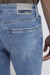 Martın Pamuklu Normal Bel Düz Paça Jeans Erkek Kot Pantolon 00378A1729 AÇIK MAVİ
