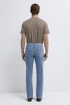 Martın Pamuklu Normal Bel Düz Paça Jeans Erkek Kot Pantolon 00378A1729 AÇIK MAVİ