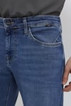 Martın Pamuklu Regular Straight Fit Normal Bel Düz Paça Jeans Erkek Kot Pantolon 00378A3044 LACİVERT