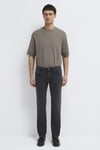 Martin Pamuklu Regular Straight Fit  Normal Bel Jeans Erkek Kot Pantolon 0037890671 KOYU GRİ
