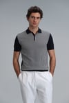 Martin Regular Fit Polo Yaka İnce Kısa Kollu Triko Erkek Kazak 111090076 LACİVERT