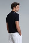 Martin Regular Fit Polo Yaka İnce Kısa Kollu Triko Erkek Kazak 111090076 LACİVERT